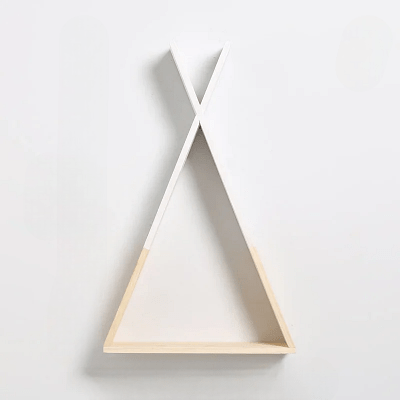 Etagère murale - TriangleWoodenShelf™ - Blanc - Ma Casa Décor