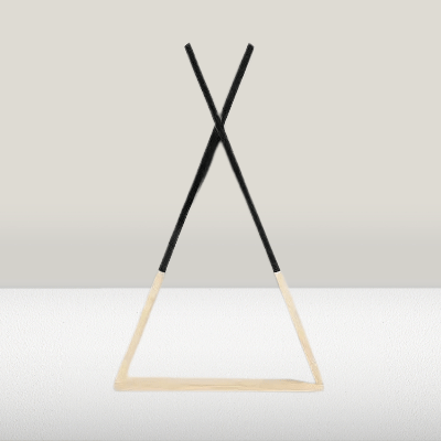 Etagère murale - TriangleWoodenShelf™ - Noir - Ma Casa Décor