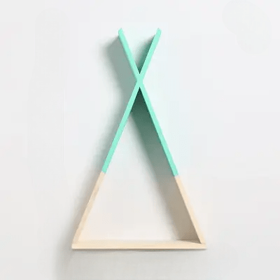 Etagère murale - TriangleWoodenShelf™ - Vert - Ma Casa Décor