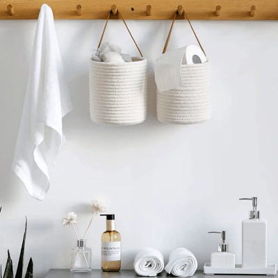 Panier mural - WallHangingFlowerBasket™ - Blanc - Ma Casa Décor