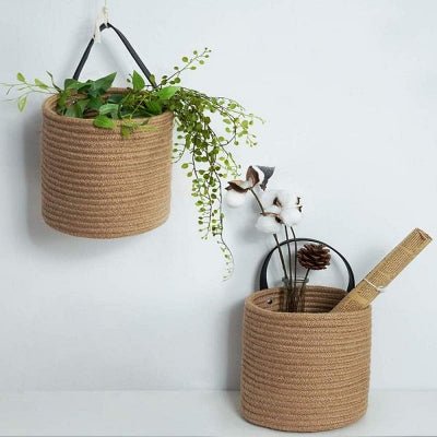 Panier mural - WallHangingFlowerBasket™ - Marron - Ma Casa Décor