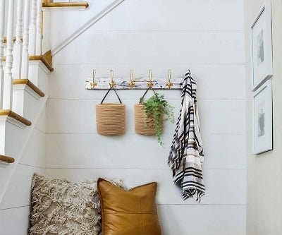 Panier mural - WallHangingFlowerBasket™ - Marron - Ma Casa Décor